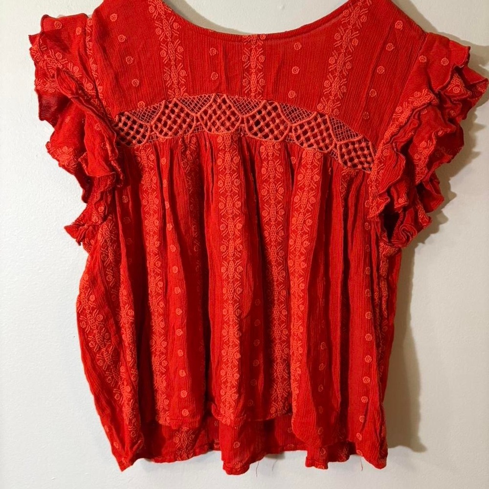 2000s y2k boho babydoll forever21 top